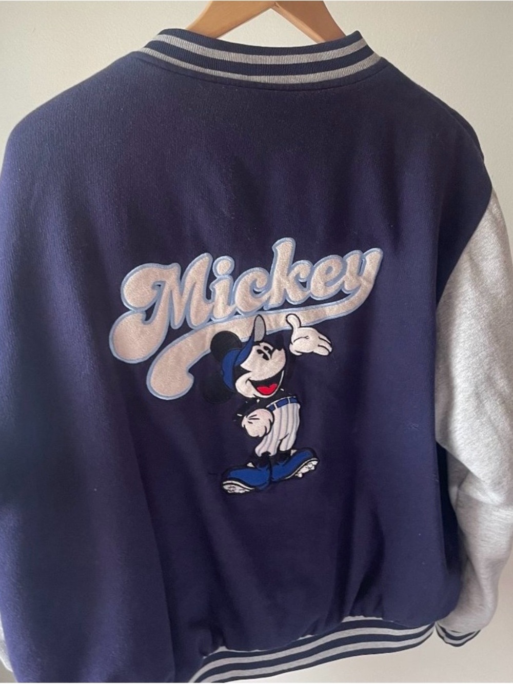Vintage Mickey Unlimited baseball varsity jacket